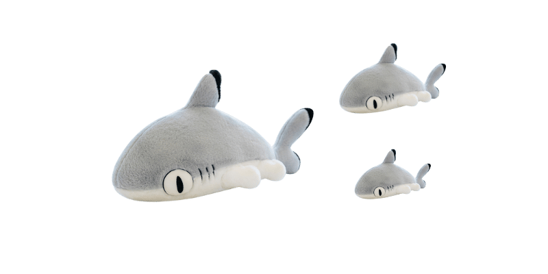 Shark Kitty Plush Merch